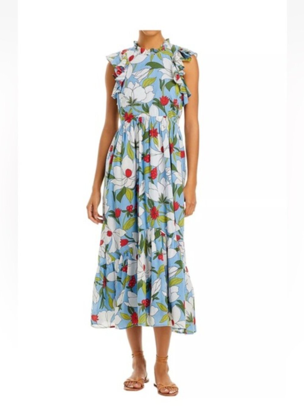 Banjanan Hanna Dress in Magnolia Canopy - Size L